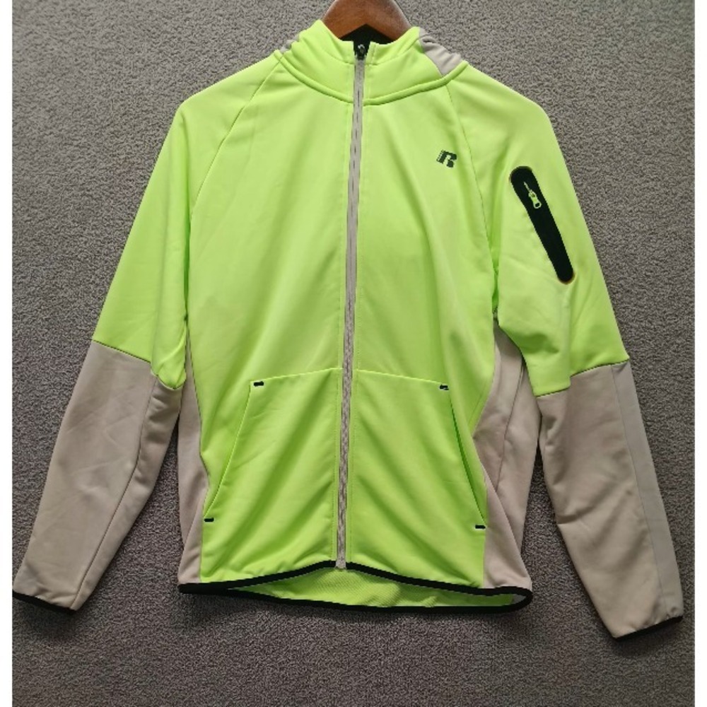 Russell Athletic‎ Armpower 360 Youth Full Zip Jacket Size 18 Green
